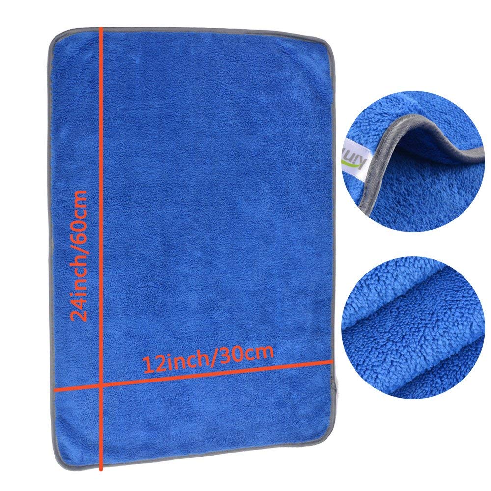 Sapho Accessoires - Chiffon microfibre, bleu CRA-40303